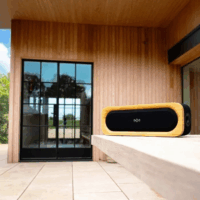 Marley Get Together 3 hordozható Bluetooth Hordozható Hangszóró 40W - Fekete/Natúr fa