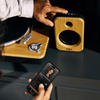 Marley Get Together Duo 2 hangszóró pár 20 Watt 2db - Natúr fa/Fekete