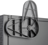 SilverStone SST-RM52 5U Rack Szerver Ház (44 x 22 x 56 cm) - Fekete