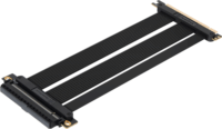 SilverStone SST-RC05-220 PCIe 4.0 x16 Riser kábel 22 cm - Fekete