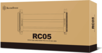SilverStone SST-RC05-220 PCIe 4.0 x16 Riser kábel 22 cm - Fekete