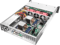 SilverStone SST-RM22-312 2U Rack Szerver Ház (43 x 8,85 x 66 cm) - Fekete/Ezüst