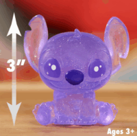 Just Play Disney Stitch Squish-A-Stitch Gyűjthető meglepetés figura - Többféle