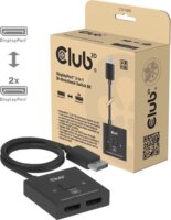 Club 3D CSV-1009 DisplayPort 1.4 2-port Switch