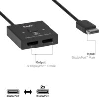 Club 3D CSV-1009 DisplayPort 1.4 2-port Switch