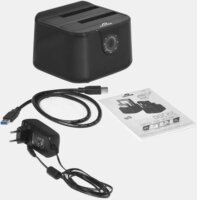 Advance DUALDOCK CLONE HDD/SSD Dokkoló és klónozó állomás (USB 3.0 - 2x SATA)