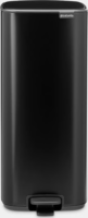 Brabantia Bo 30 literes fém pedálos szemetes - Matt fekete