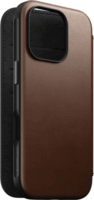 Nomad Modern iPhone 16 Pro Magsafe Kompatibilis Flip Tok - Barna