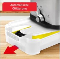 Tefal FR 8041 Oleoclean Pro Olajsütő 3,5L 2800 Watt - Ezüst