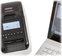 Brother QL-820NWBc Bluetooth Fekete / Piros Címkenyomtató - Fehér/Fekete