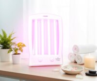 Kalorik GB1004R Mini Arc / Dekoltázs Szolárium - Rózsaszín