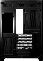 Cooler Master Elite 681 Midi Torony Számítógépház + 4db 120mm ventilátor - Fekete