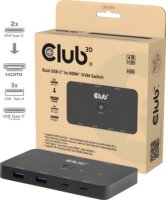 Club 3D CSV-2512 USB-C 2-port HDMI KVM Switch