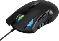 NOXO Nightmare vezetékes RGB Gaming egér - Fekete