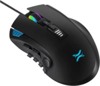 NOXO Nightmare vezetékes RGB Gaming egér - Fekete