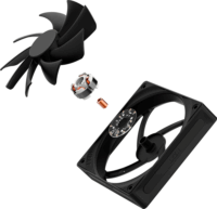 NZXT F120Q PWM 120x120x25 Rendszerhűtő ventilátor - Fekete