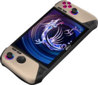 MSI Claw 8 AI+ A2VM-015 Hordozható játékkonzol - Bézs/Fekete