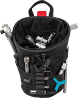 B&W Univerzális szerszámos táska csavaroknak és szögeknek 17x13cm - Fekete