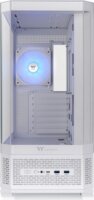 Thermaltake View 370 TG ARGB Midi Torony Számtógépház + 4db 120mm ventilátor - Fehér