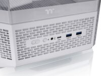 Thermaltake View 370 TG ARGB Midi Torony Számtógépház + 4db 120mm ventilátor - Fehér