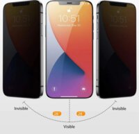 Nevox NEVOGLASS 3D PRIVACY iPhone 17 Pro / 16 Pro Kijelzővédő Üvegfólia