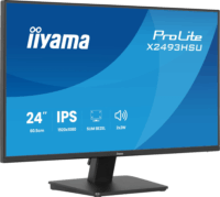 iiyama 23.8" X2493HSU-B1 ProLite 16:9 FullHD IPS LED Monitor - Fekete