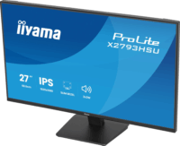 iiyama 27" X2793HSU-B1 ProLite 16:9 FullHD IPS LED Monitor - Fekete