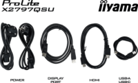 iiyama 27" X2797QSU-B1 ProLite 16:9 QHD IPS LED Monitor - Fekete