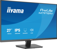 iiyama 27" X2797QSU-B1 ProLite 16:9 QHD IPS LED Monitor - Fekete
