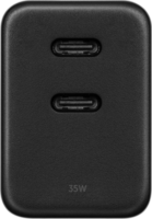 Native Union 2x USB-C Hálózati Gyorstöltő Adapter 35W - Fekete