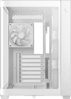 DeepCool CG530U 4F Midi torony Számítógépház + 4db 120mm ventilátor - Fehér