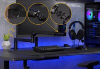 ENDORFY Broadcast Low Profile Asztalra fogatható Mikrofon tartó kar - Fekete