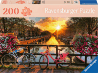 Ravensburger Feel Well Kerékpárok Amszterdamban 200 darabos Puzzle