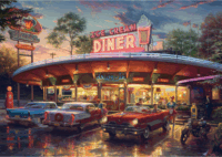 Schmidt Spiele 58637 Blend Cota American Diner 1000 darabos puzzle