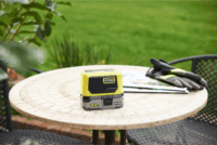 Ryobi ONE+ Bluetooth Box Mini Akkus Hordozható Bluetooth Hangszóró 18V 5W - Fekete/Zöld