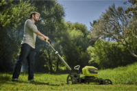 Ryobi MAX POWER RY36LMMX51A-140 Akkus Elektromos Mulcsozó Fűnyíró 36V