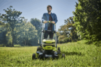 Ryobi MAX POWER RY36LMMX51A-140 Akkus Elektromos Mulcsozó Fűnyíró 36V