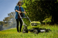 Ryobi MAX POWER RY36LMMX51A-140 Akkus Elektromos Mulcsozó Fűnyíró 36V