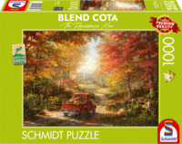 Schmidt Spiele 58640 Blend Cota Vissza haza 1000 darabos puzzle