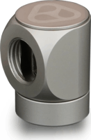 Thermal Grizzly TG-DM-FIT-0210 DeltaMate Rotary FF90° 90°-os Forgó Csatlakozó G1/4" anya - G1/4" anya - Ezüst