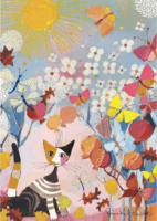 Schmidt Spiele 58658 Rosina Wachtmeister Csíkos cica 1000 darabos puzzle