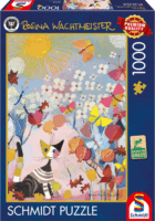Schmidt Spiele 58658 Rosina Wachtmeister Csíkos cica 1000 darabos puzzle