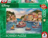 Schmidt Spiele 58053 Thomas Kinkade Studios Disney - Mickey és Minnie Olaszországban 1000 darabos puzzle