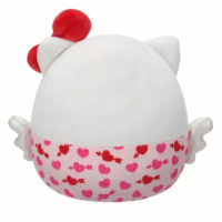 Squishmallows Hello Kitty szívecskés plüssfigura 20 cm