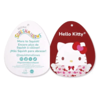 Squishmallows Hello Kitty szívecskés plüssfigura 20 cm