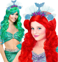 Widmann Azúr sellő tiara Jelmez kiegészítő