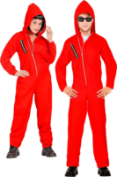 Widdmann La Casa De Papel A nagy pénzrablás piros overál jelmez 13-14 éves gyerekeknek