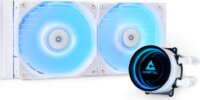 Chieftec ICEBERG 240-RGB-W PWM univerzális CPU vízhűtés - Fehér