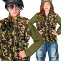 Widmann Katonai taktikai mellény jelmez kiegészítő 9-10 éves gyerekeknek