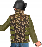 Widmann Katonai taktikai mellény jelmez kiegészítő 9-10 éves gyerekeknek